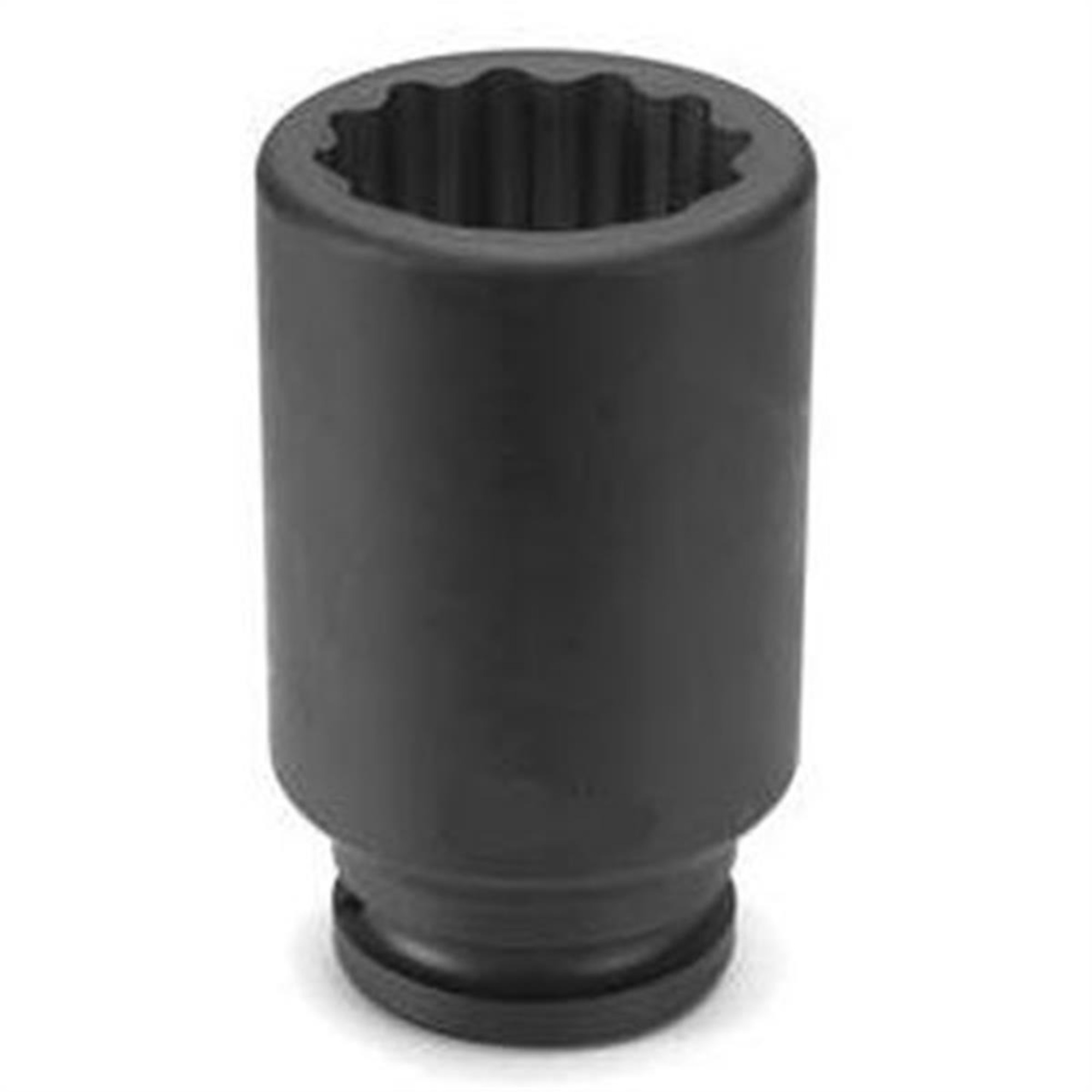Grey Pneumatic Deep Impact Socket — 1 5/8in., 3/4in. Drive, 12-Point, Black, Model# GRE3152D